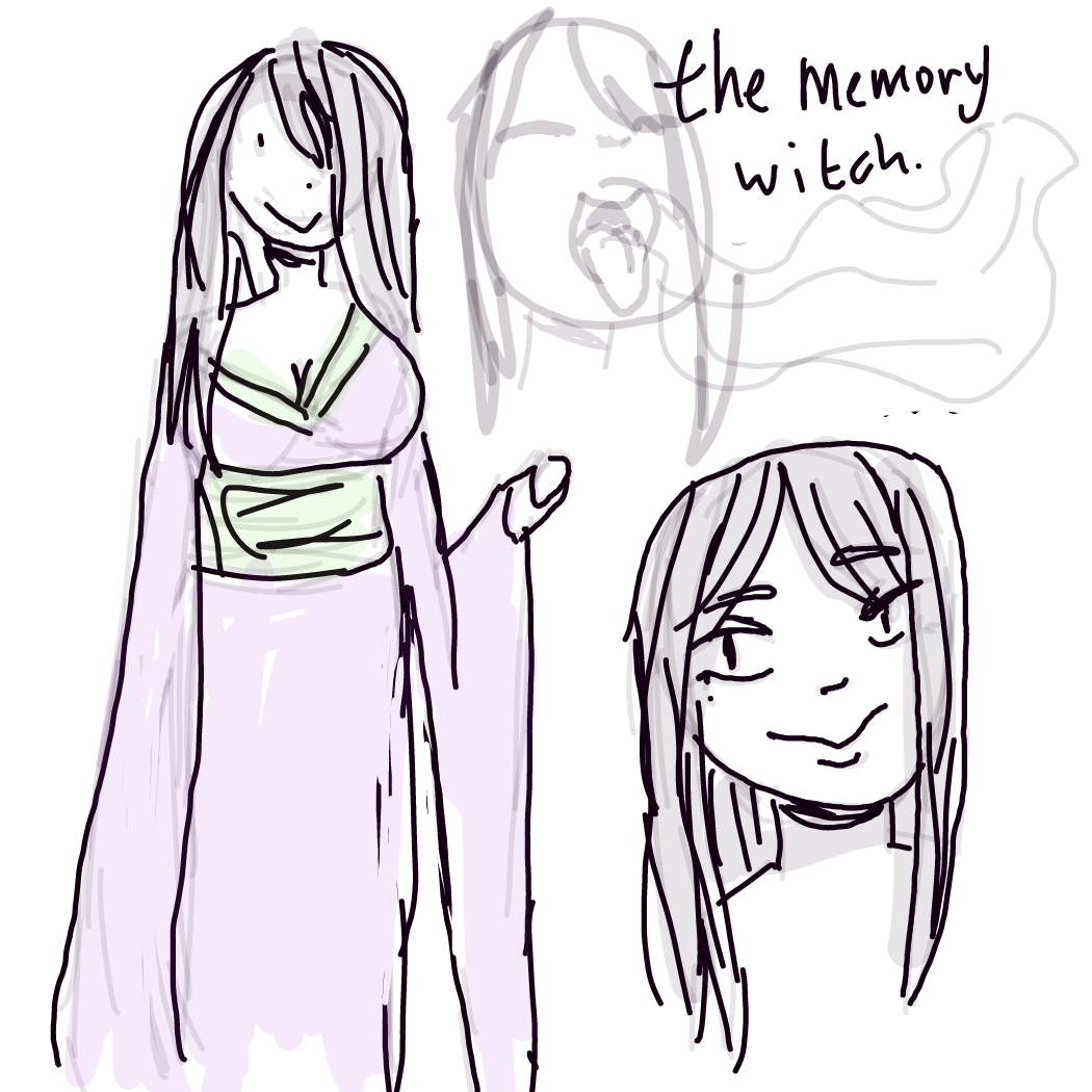 Drawing in DnD npc concept by Rednightlights