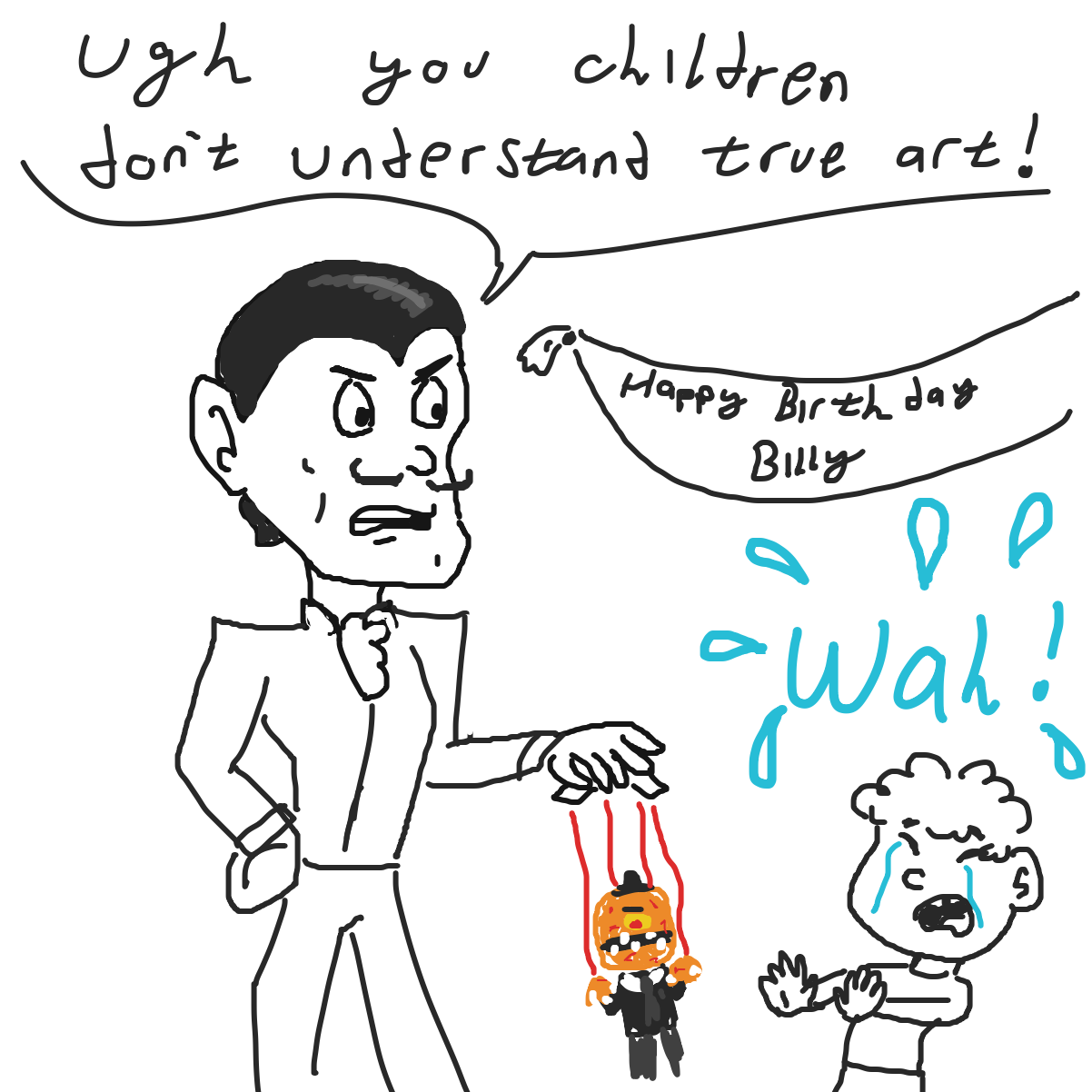  - Online Drawing Game Comic Strip Panel by CherryFlavored