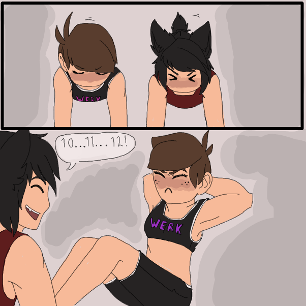  - Online Drawing Game Comic Strip Panel by Nephtys