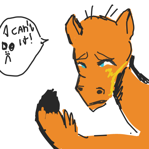 Drawing in :p you by Lussy156cz