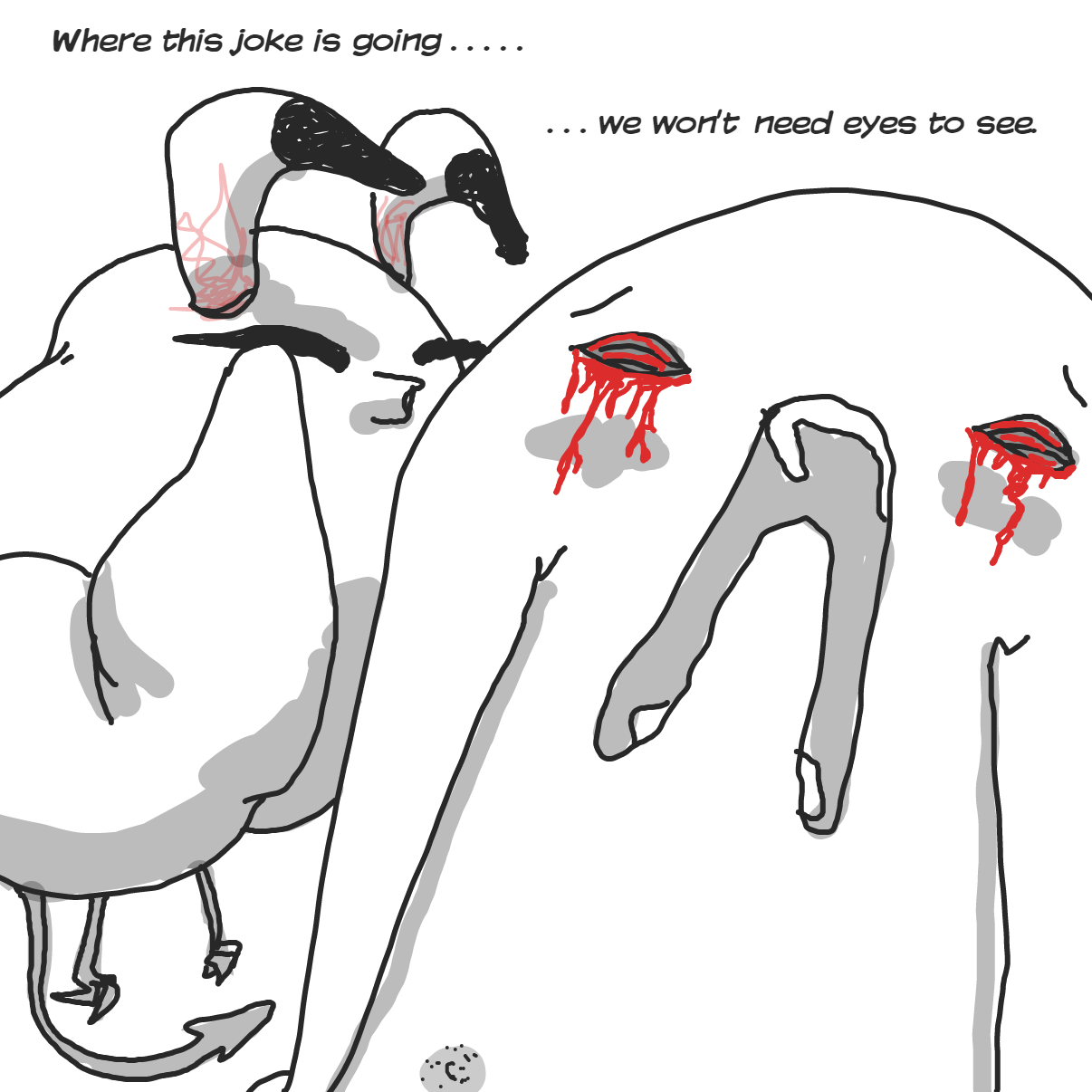  - Online Drawing Game Comic Strip Panel by Potato Man