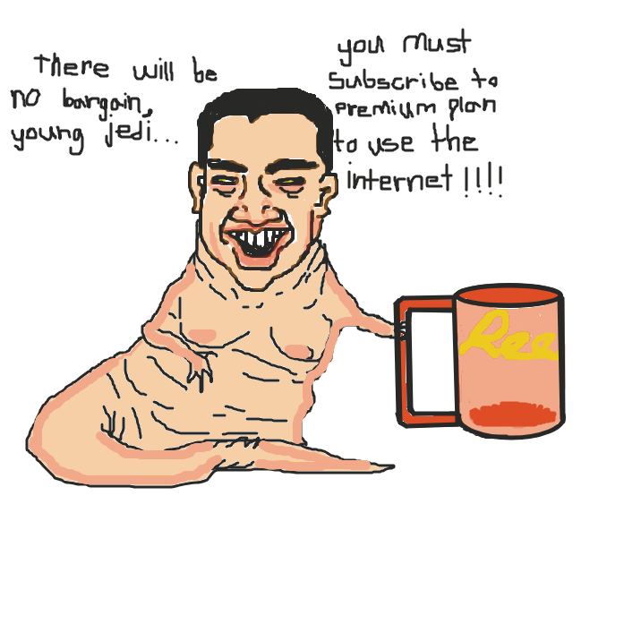 at least you can still enjoy star wars... - Online Drawing Game Comic Strip Panel by Temptatious