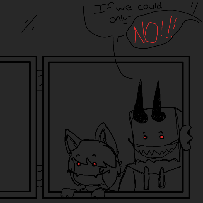  - Online Drawing Game Comic Strip Panel by wrecktangle