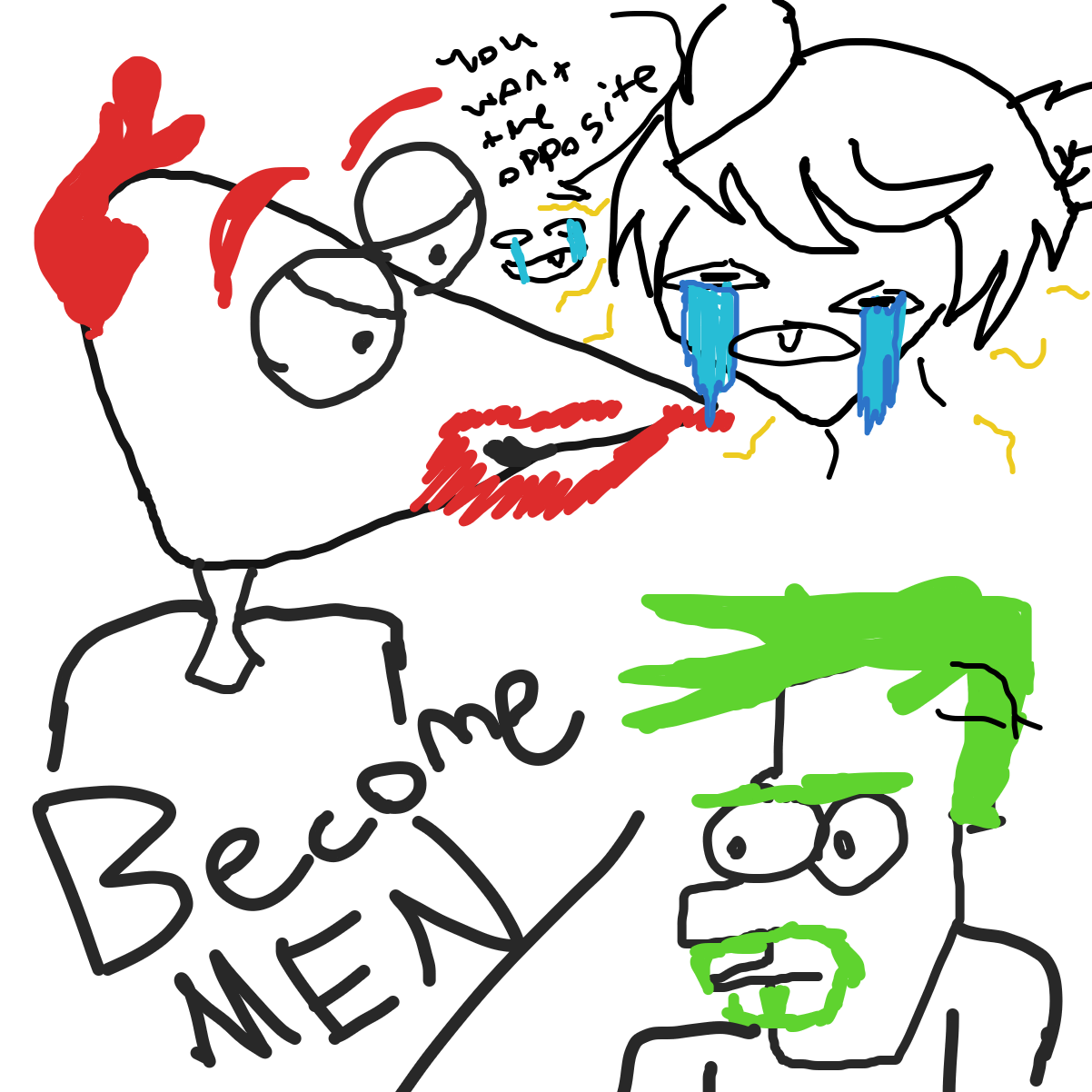  - Online Drawing Game Comic Strip Panel by EvanIsHere