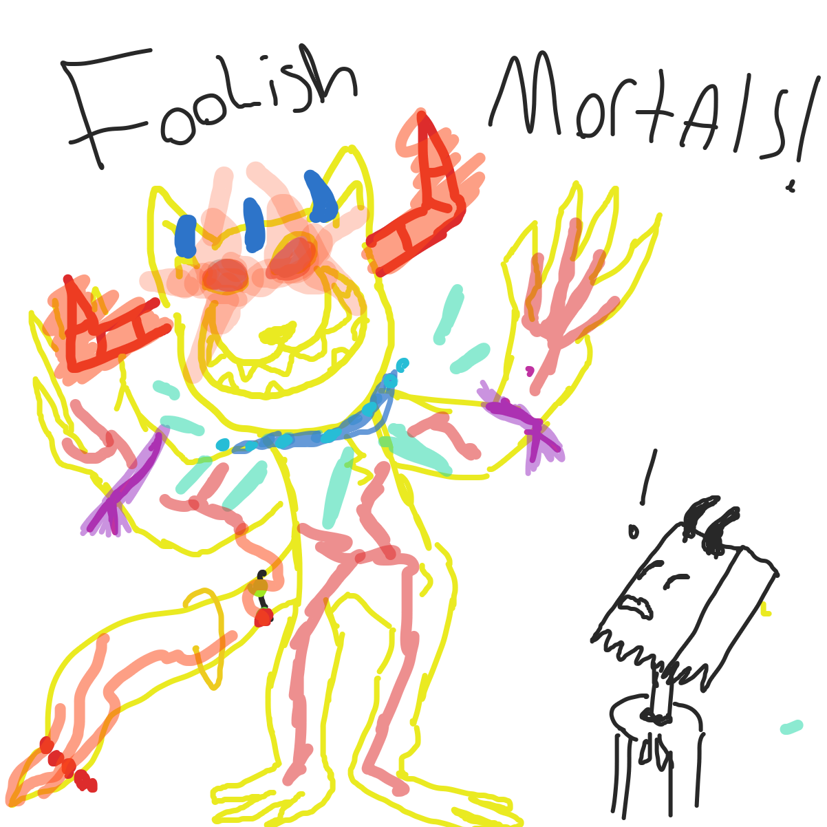  - Online Drawing Game Comic Strip Panel by EvanIsHere