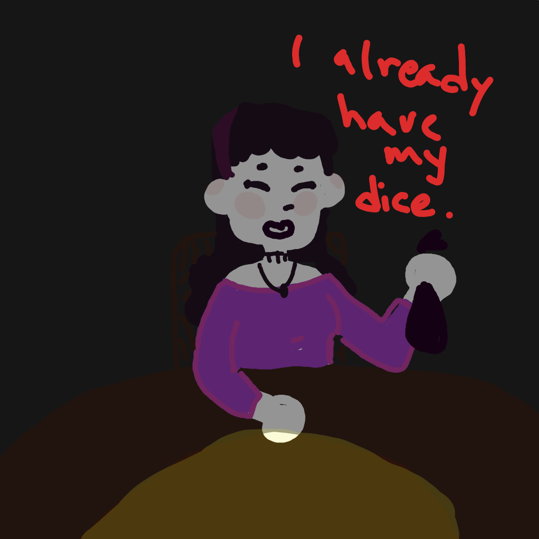 Drawing in Let's play D&D!!! by Rednightlights