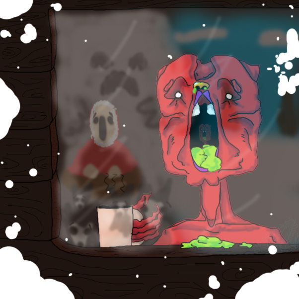  - Online Drawing Game Comic Strip Panel by Robro