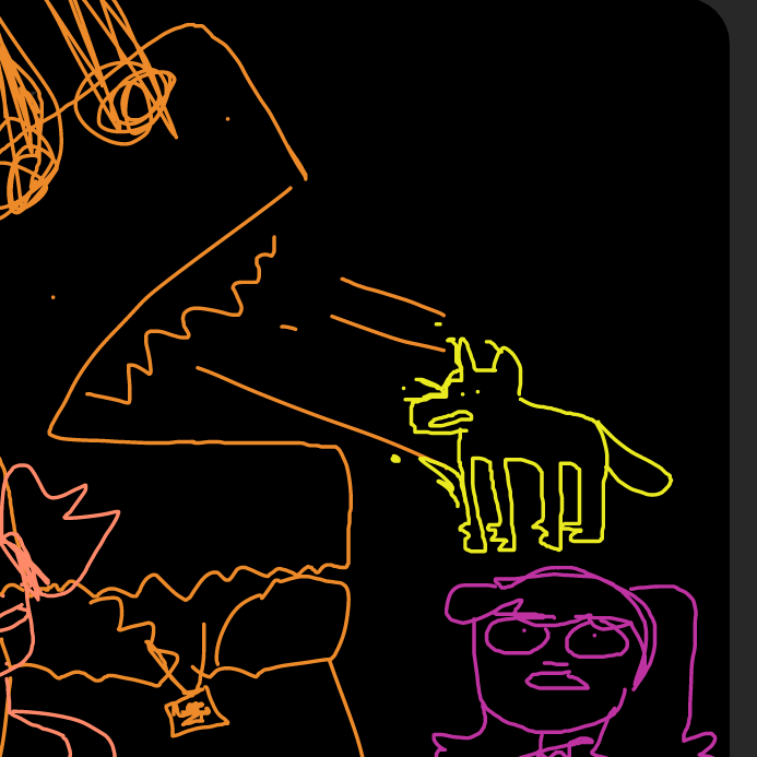  - Online Drawing Game Comic Strip Panel by wrecktangle