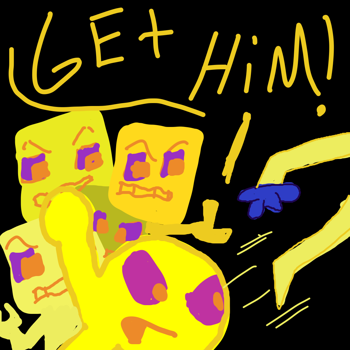  - Online Drawing Game Comic Strip Panel by EvanIsHere