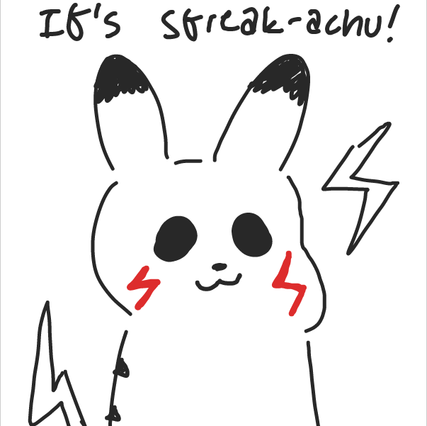 Drawing in Who’s that Pokémon? by DistantEggSong