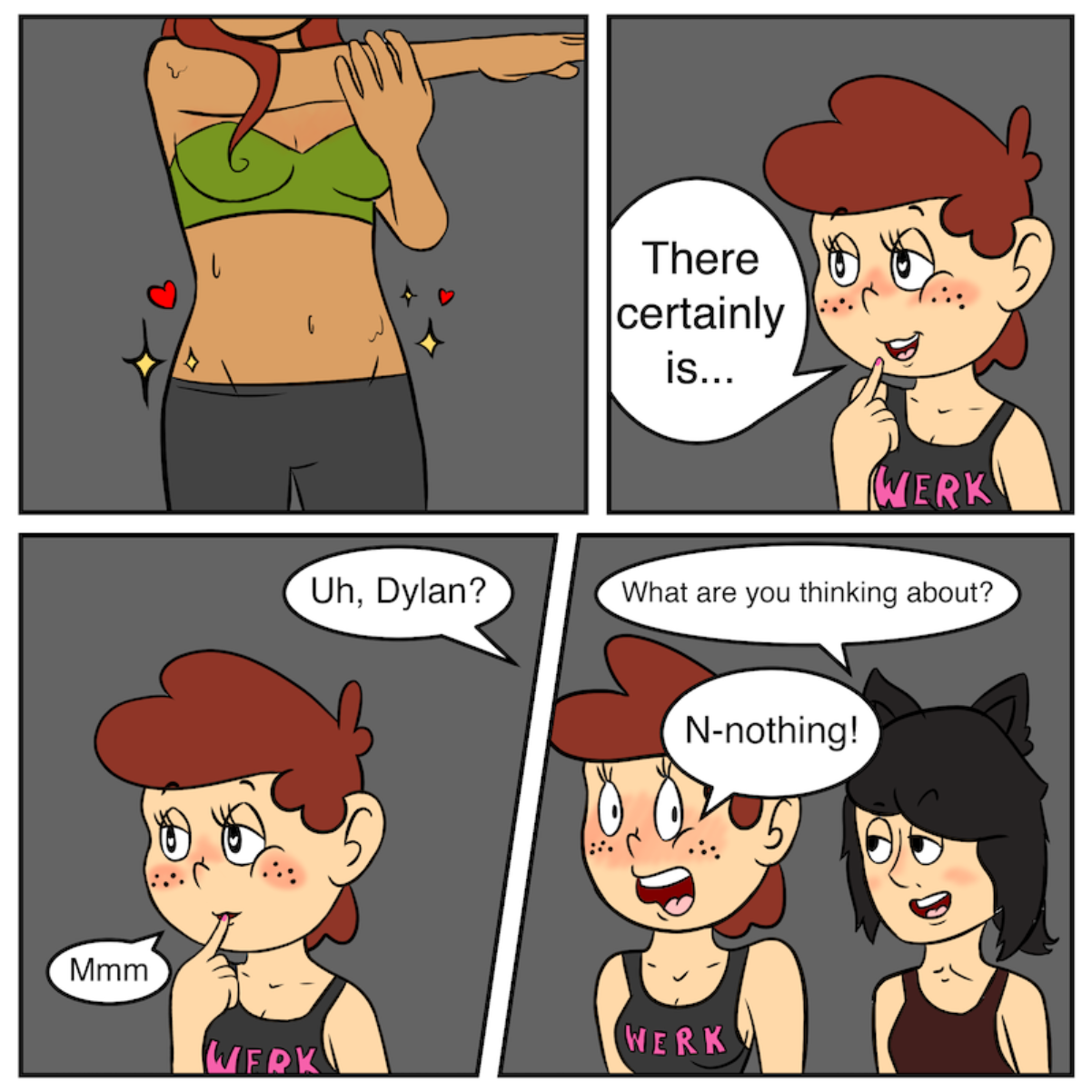  - Online Drawing Game Comic Strip Panel by CherryFlavored