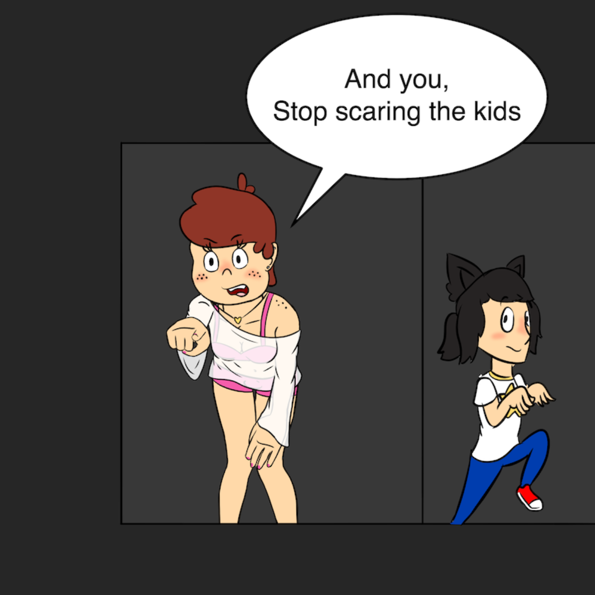  - Online Drawing Game Comic Strip Panel by CherryFlavored