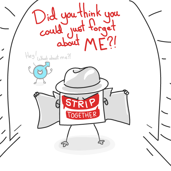 Drawing in Commitment by Cake Emoji