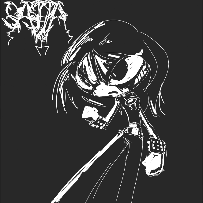 Liked webcomic Your OC is now METAL