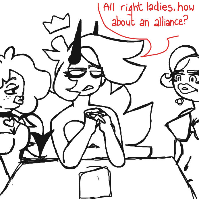  - Online Drawing Game Comic Strip Panel by wrecktangle