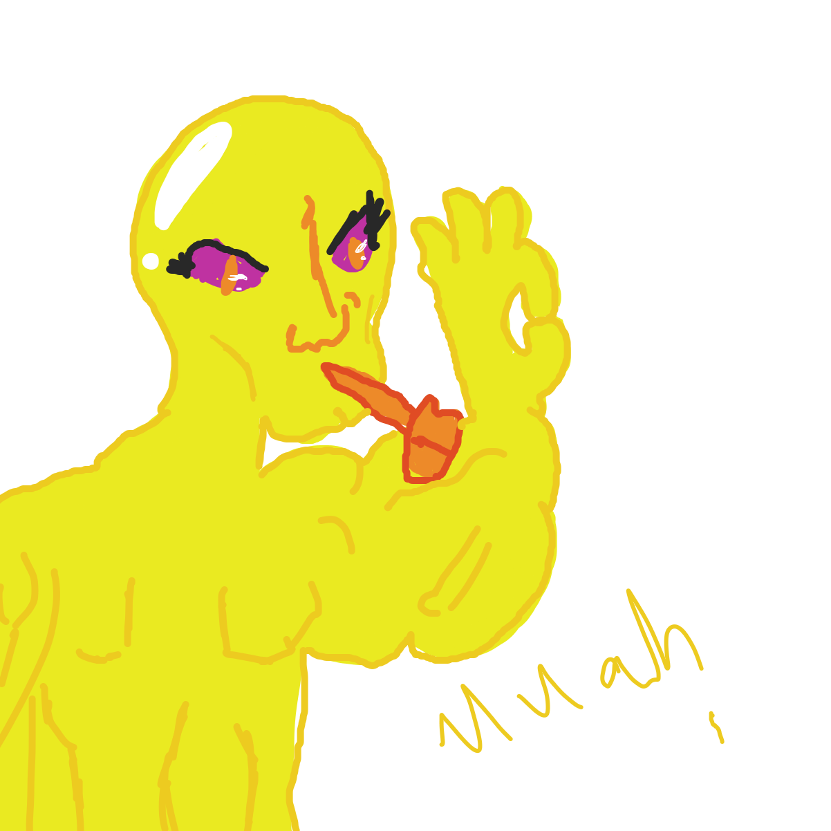 Drawing in Handsome Nejt by EvanIsHere