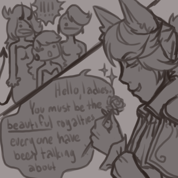 Liked webcomic Who will be the real queen?