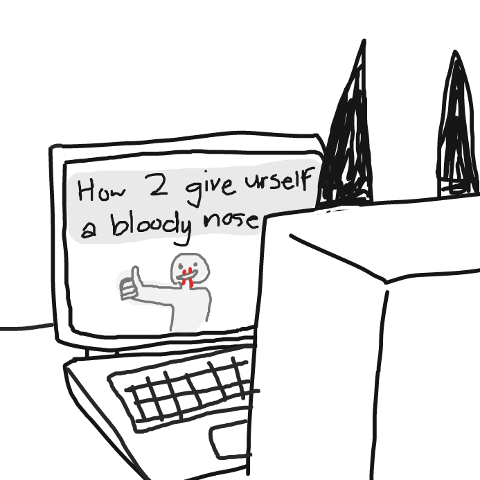  - Online Drawing Game Comic Strip Panel by wrecktangle