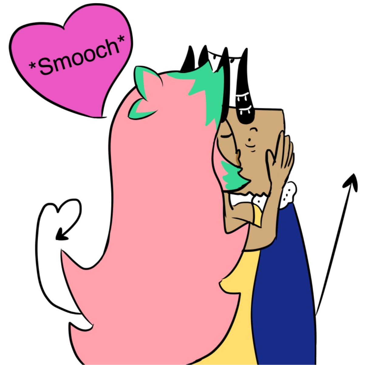  - Online Drawing Game Comic Strip Panel by CherryFlavored