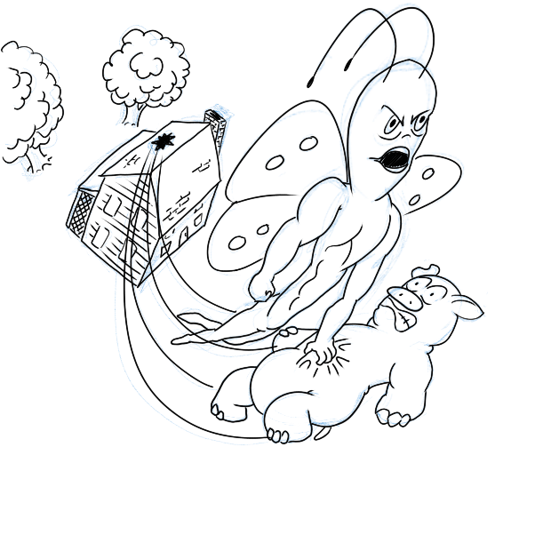  - Online Drawing Game Comic Strip Panel by Wizard Croissant