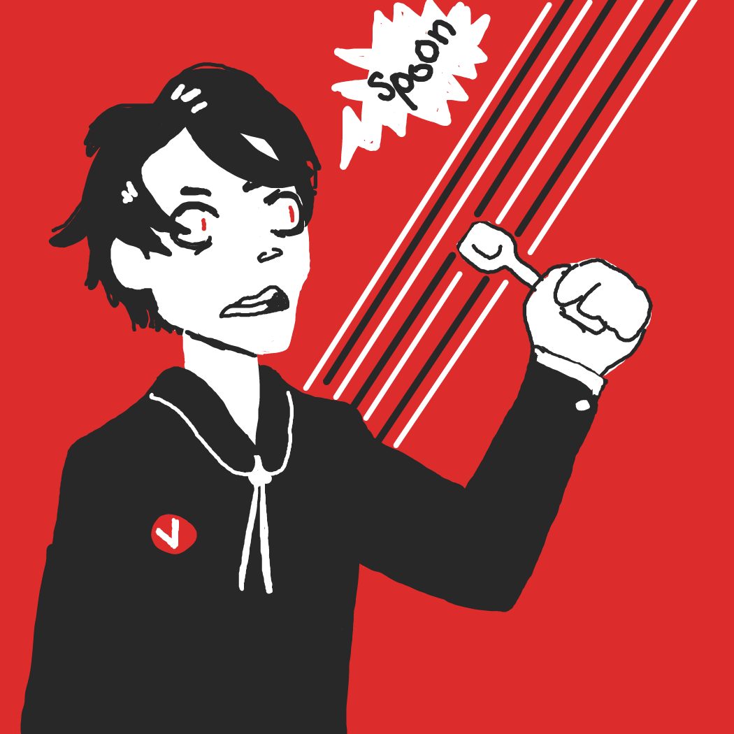 Spoon - Online Drawing Game Comic Strip Panel by Rednightlights