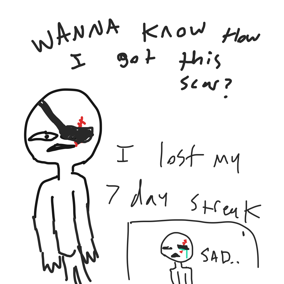  - Online Drawing Game Comic Strip Panel by EvanIsHere