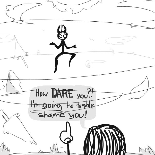  - Online Drawing Game Comic Strip Panel by Sluggishfella