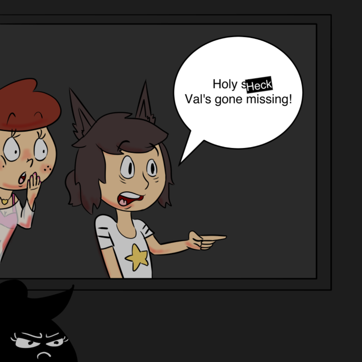  - Online Drawing Game Comic Strip Panel by CherryFlavored