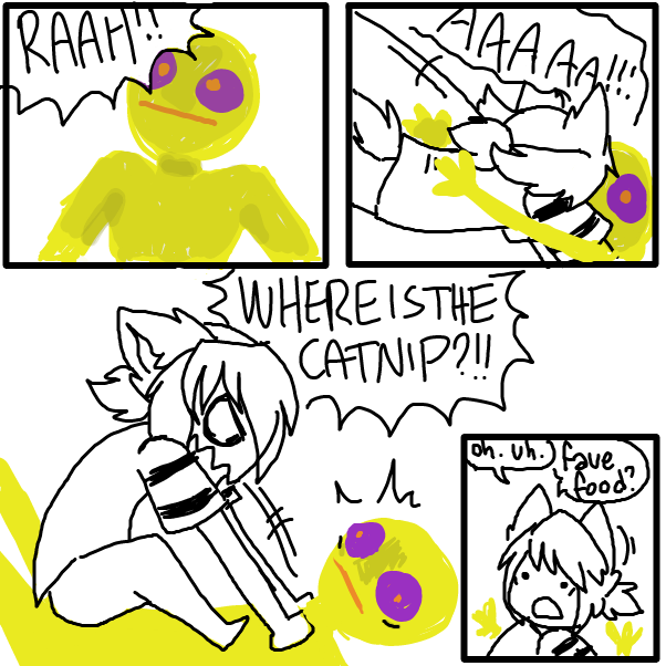  - Online Drawing Game Comic Strip Panel by Nephtys