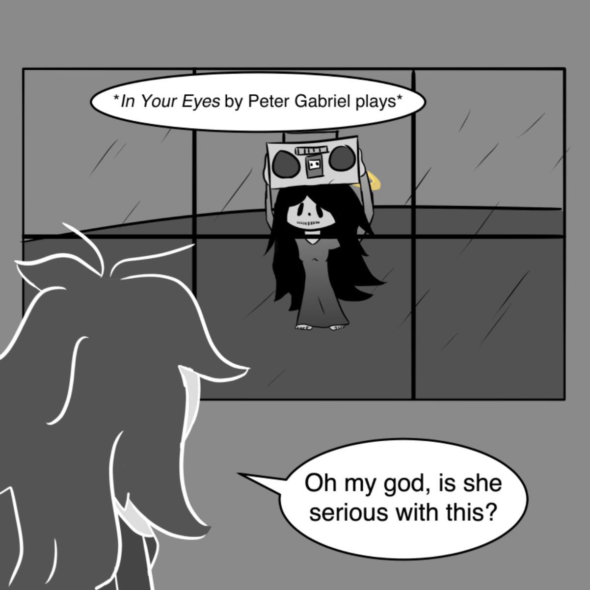  - Online Drawing Game Comic Strip Panel by CherryFlavored