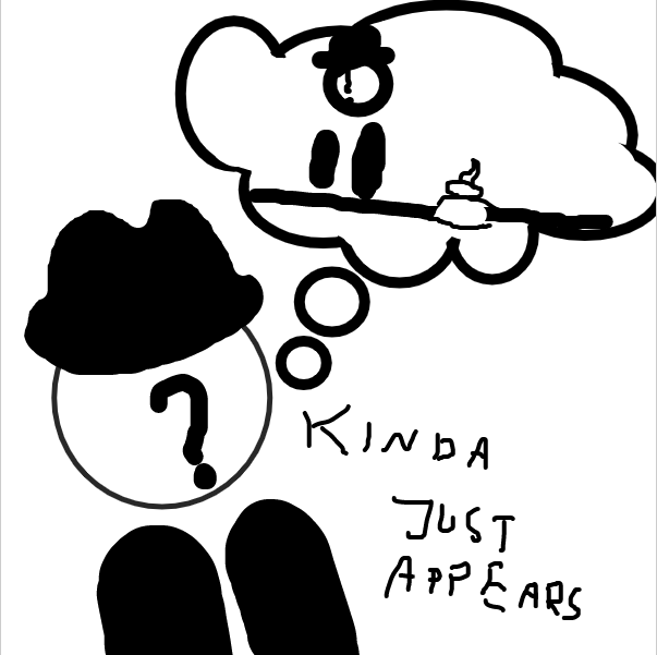 Drawing in Ask Mystery anything II by Nejt