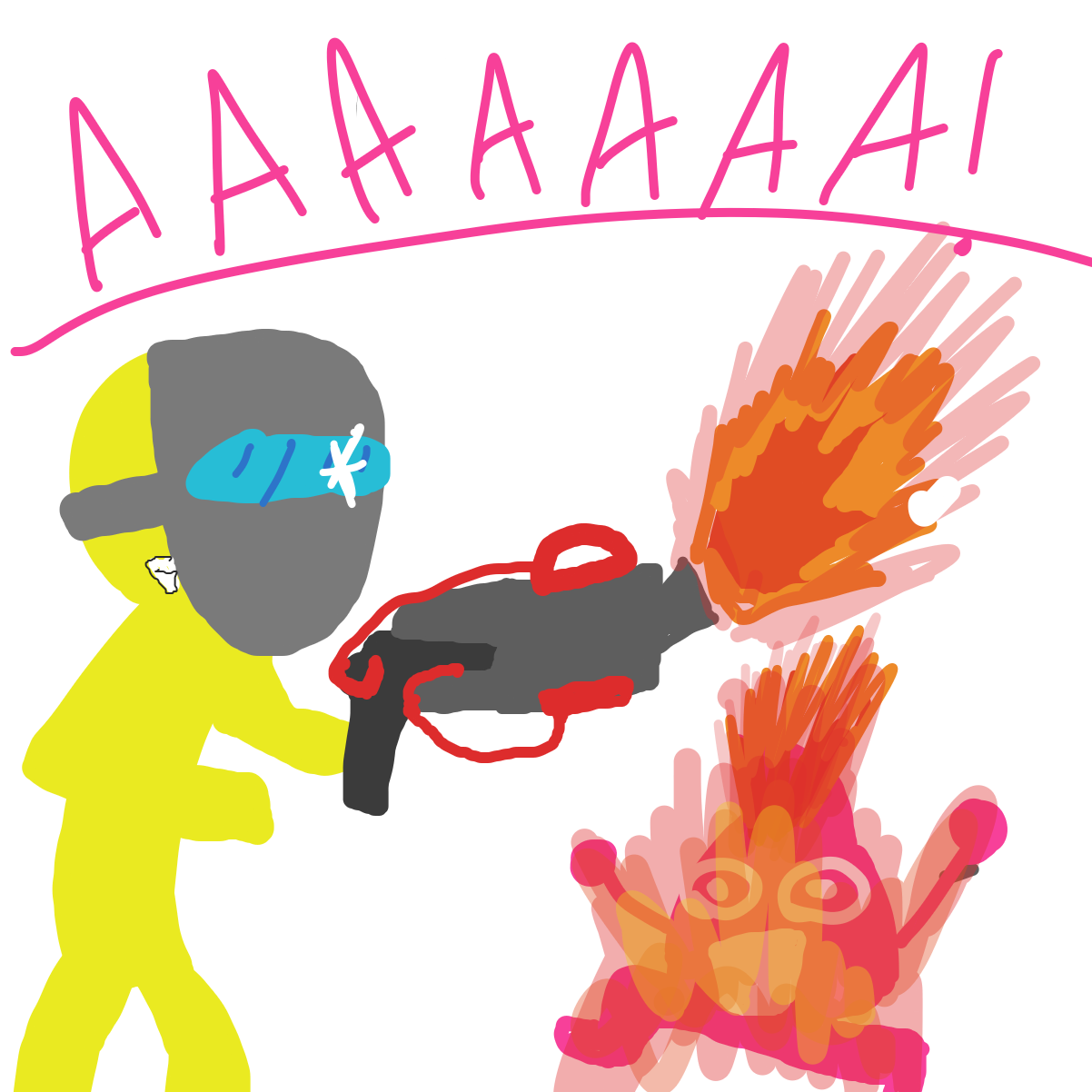  - Online Drawing Game Comic Strip Panel by EvanIsHere