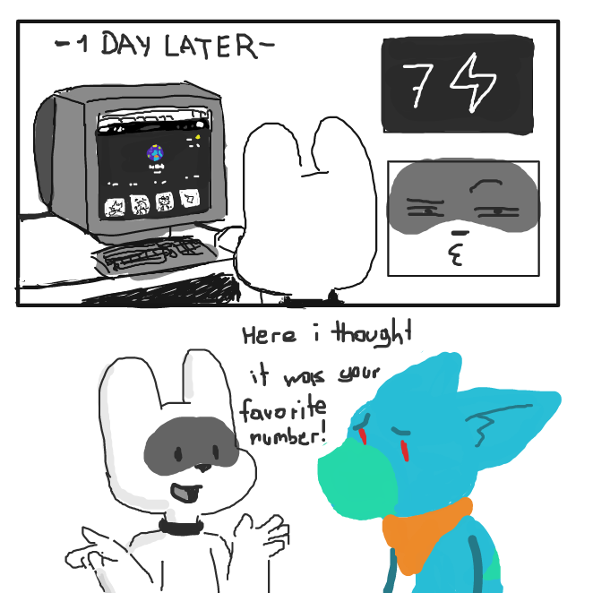  - Online Drawing Game Comic Strip Panel by Sluggishfella