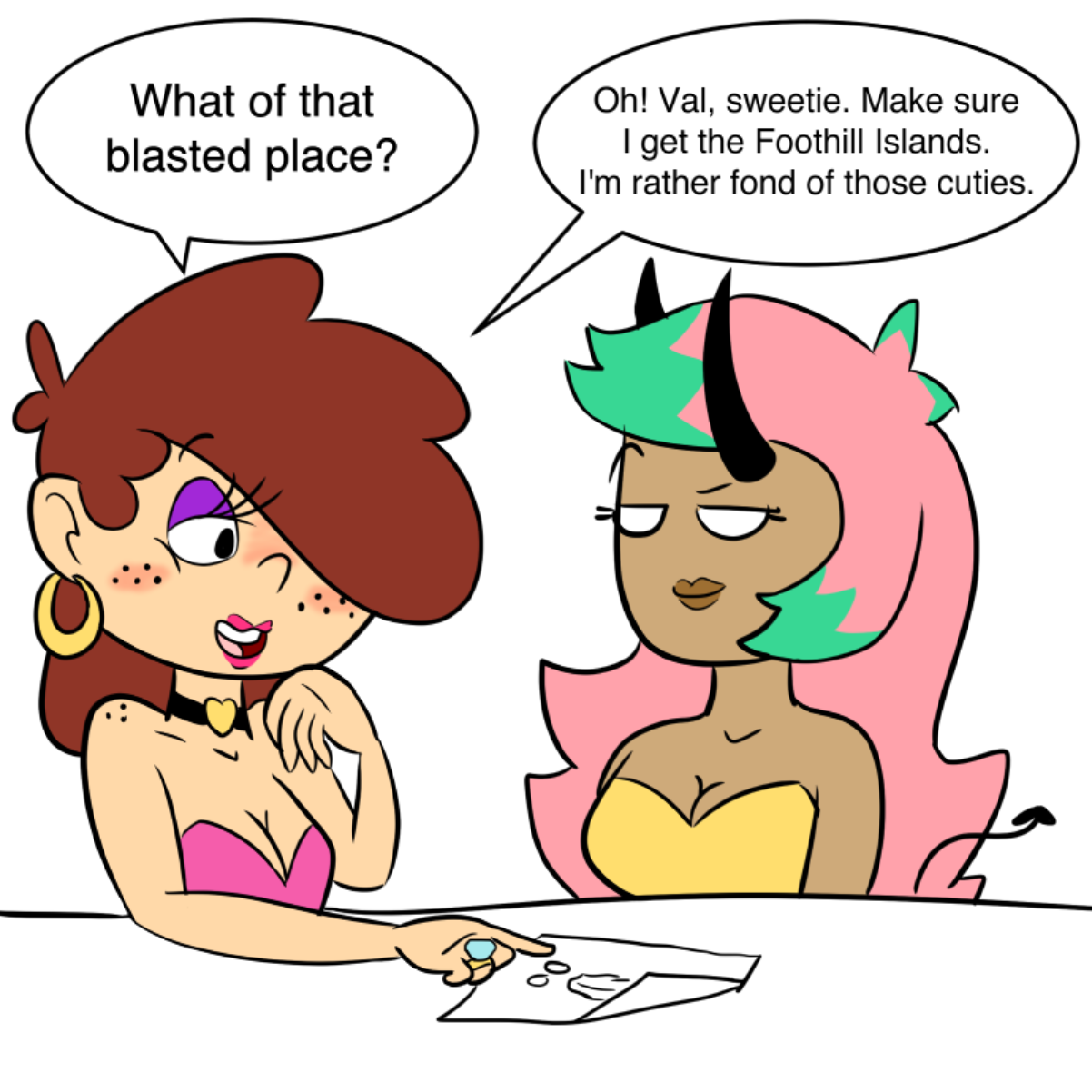  - Online Drawing Game Comic Strip Panel by CherryFlavored