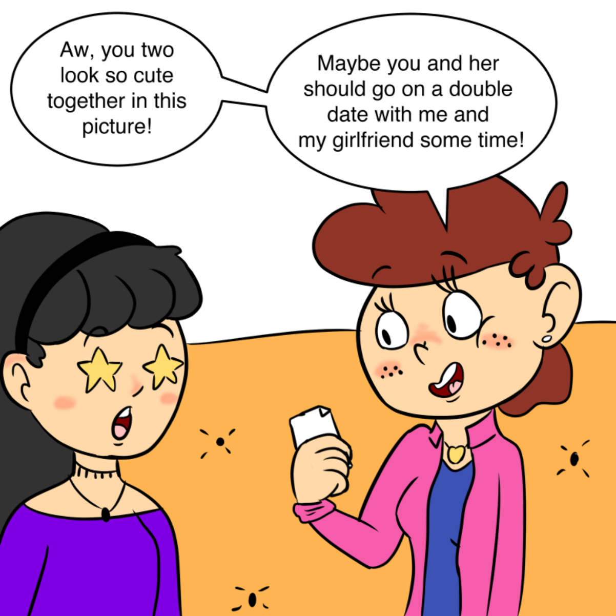  - Online Drawing Game Comic Strip Panel by CherryFlavored