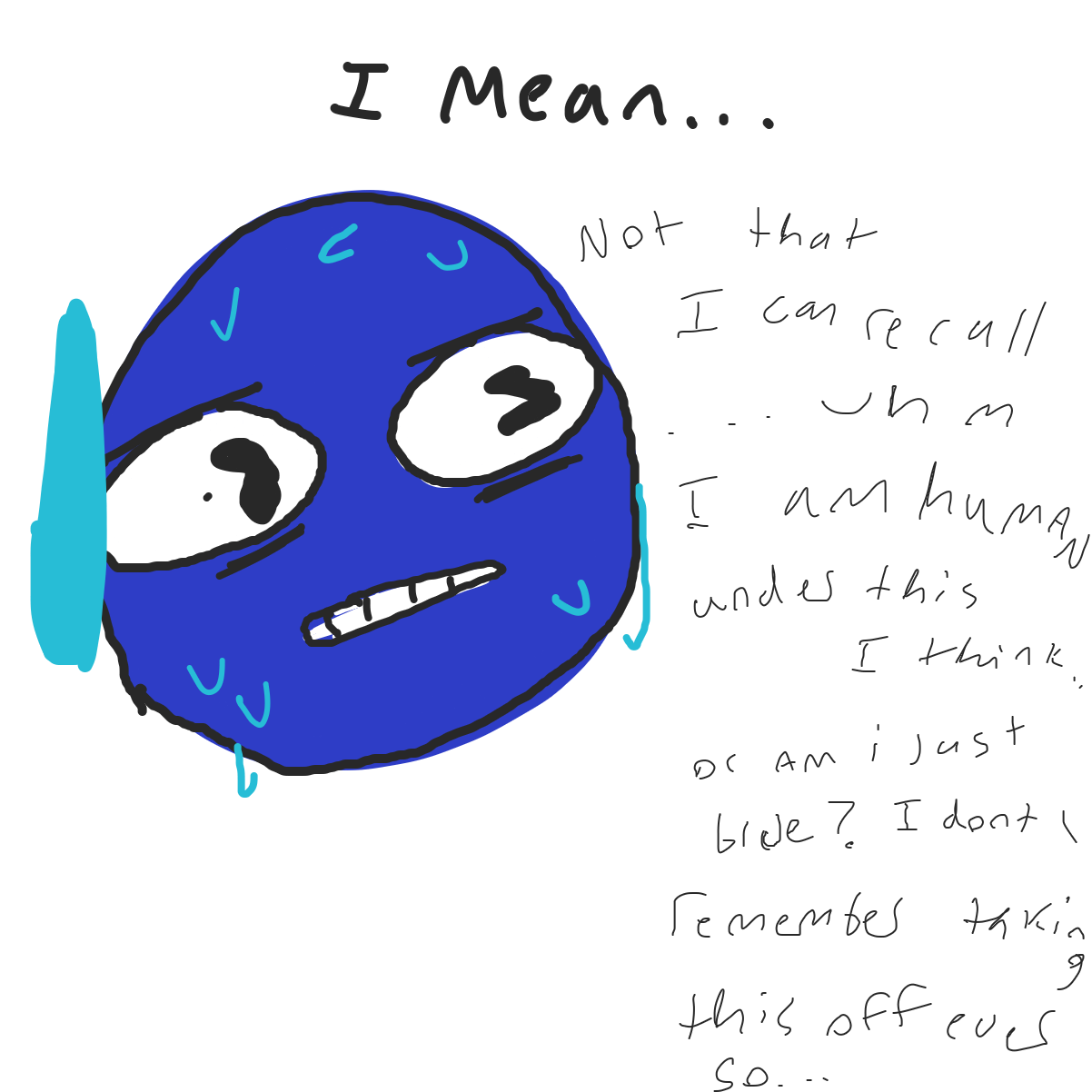 Drawing in Ask me somethinggg by EvanIsHere