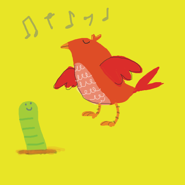 Liked webcomic bird friend exploration