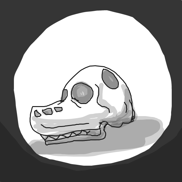 Draw your OC's skull - Online Drawing Game Comic Strip Panel by Derren