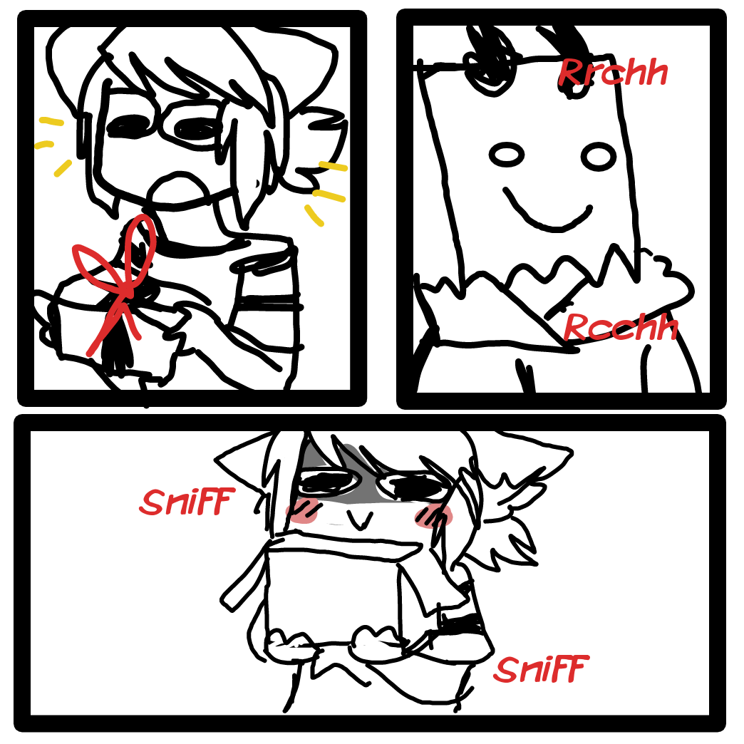  - Online Drawing Game Comic Strip Panel by Nephtys