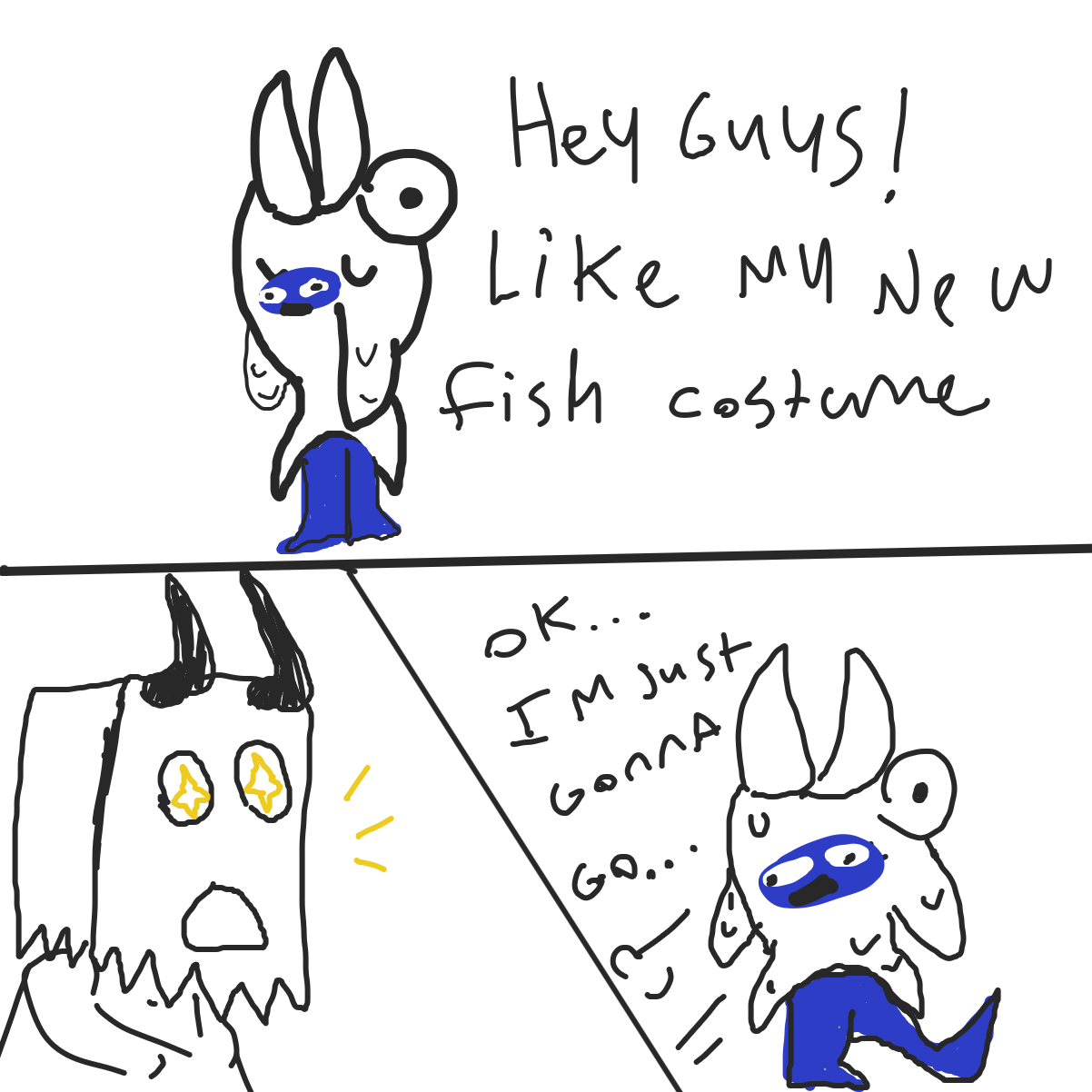  - Online Drawing Game Comic Strip Panel by EvanIsHere