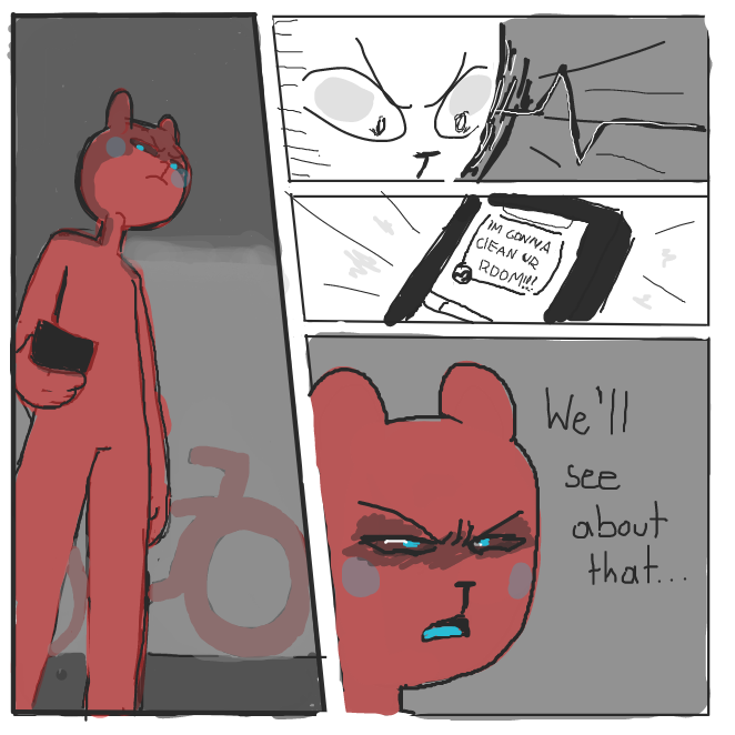  - Online Drawing Game Comic Strip Panel by Sluggishfella