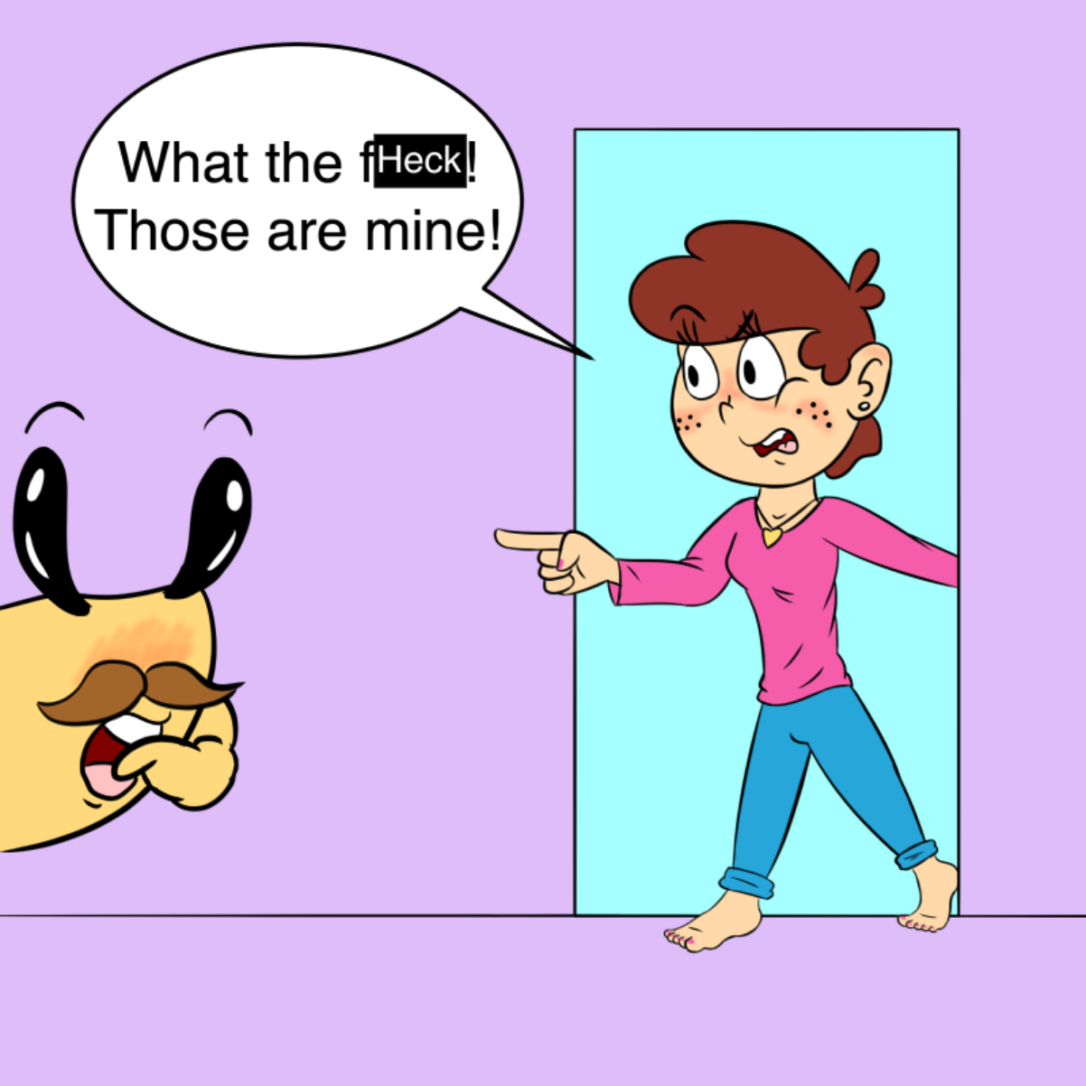  - Online Drawing Game Comic Strip Panel by CherryFlavored