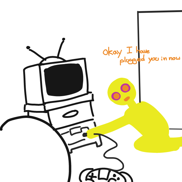  - Online Drawing Game Comic Strip Panel by Cake Emoji