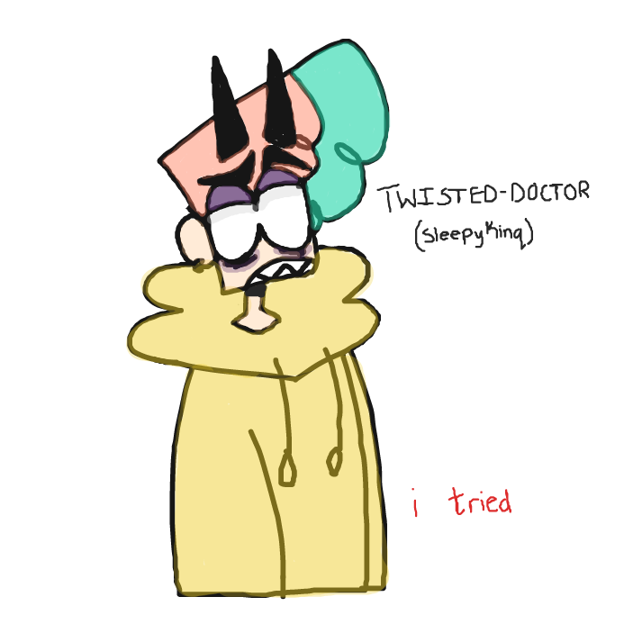  I love their work and character developement, their OCs backstories and interaction are amazing and i love it :0 Their animations are great and it's clear that they have a creative mind. If i were to choose another artist it'd be Paul Ter Voorde's - Online Drawing Game Comic Strip Panel by wrecktangle