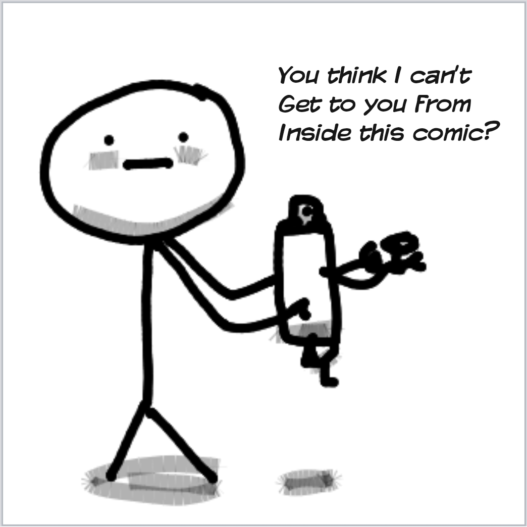 Drawing in Well Hot Dog by Potato Man