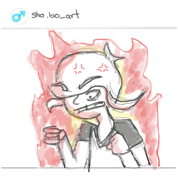 Drawing in Instafdghjghs. . . by Mojomos