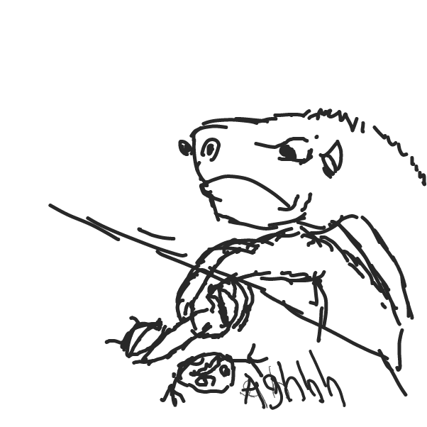 Drawing in aghhh by YARF