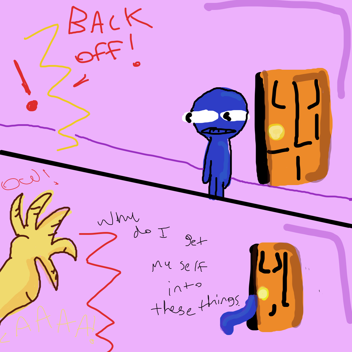  - Online Drawing Game Comic Strip Panel by EvanIsHere