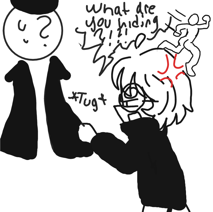 Drawing in Ask Mystery anything II by  ‍ 