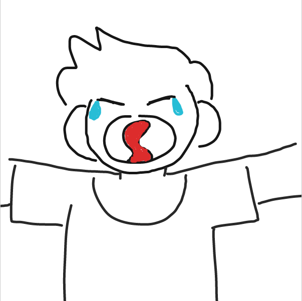 Drawing in I keep missing my streaks in one way or another by DistantEggSong